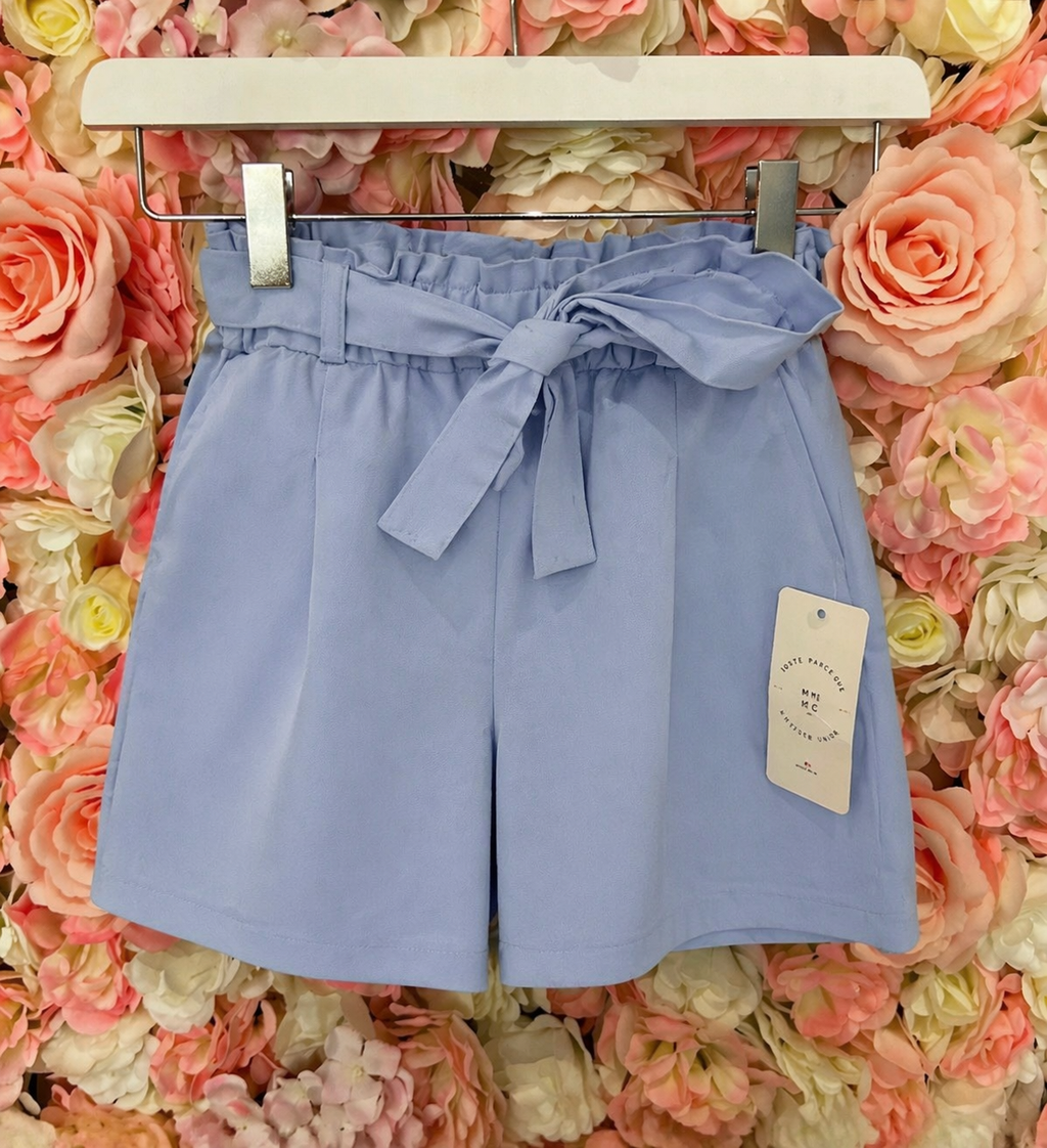 Short uni à noeud