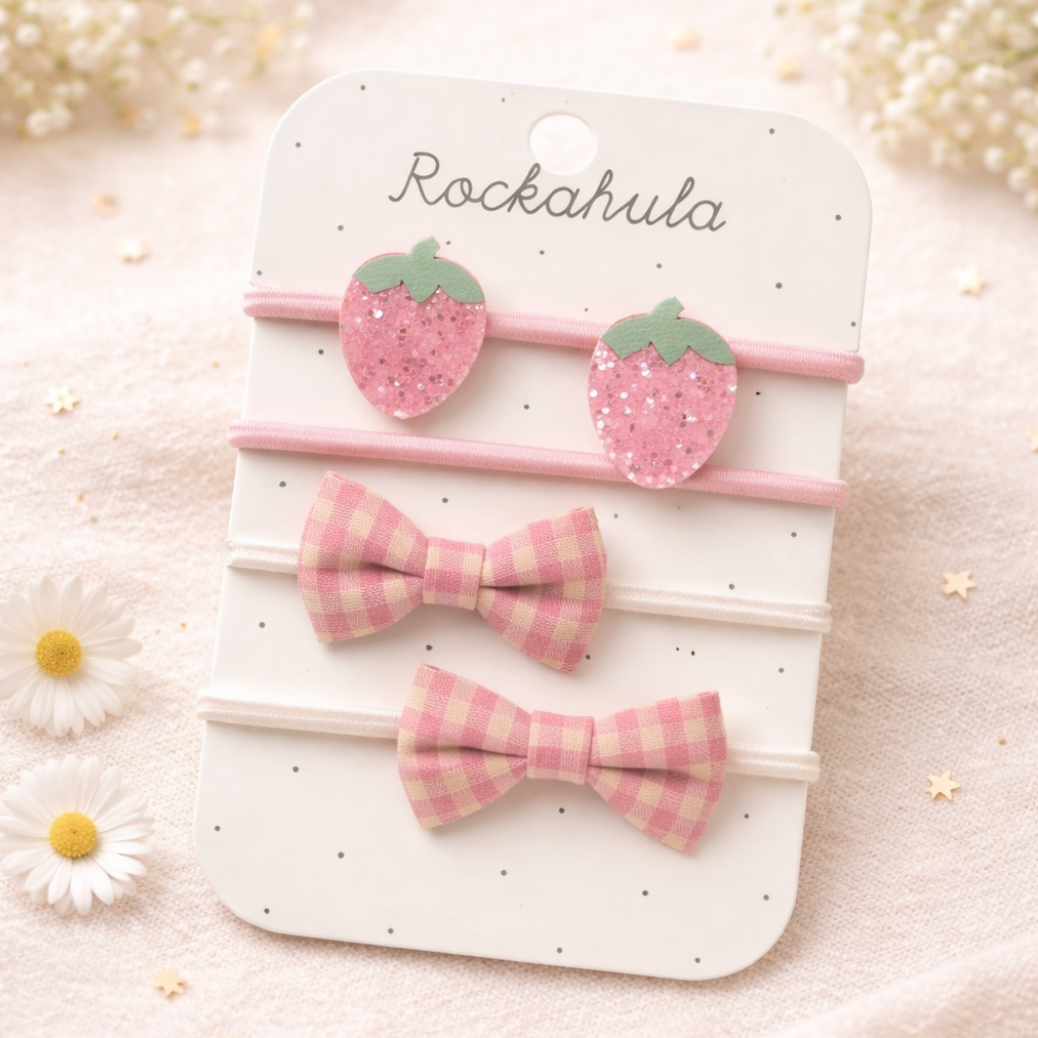 Elastiques strawberry