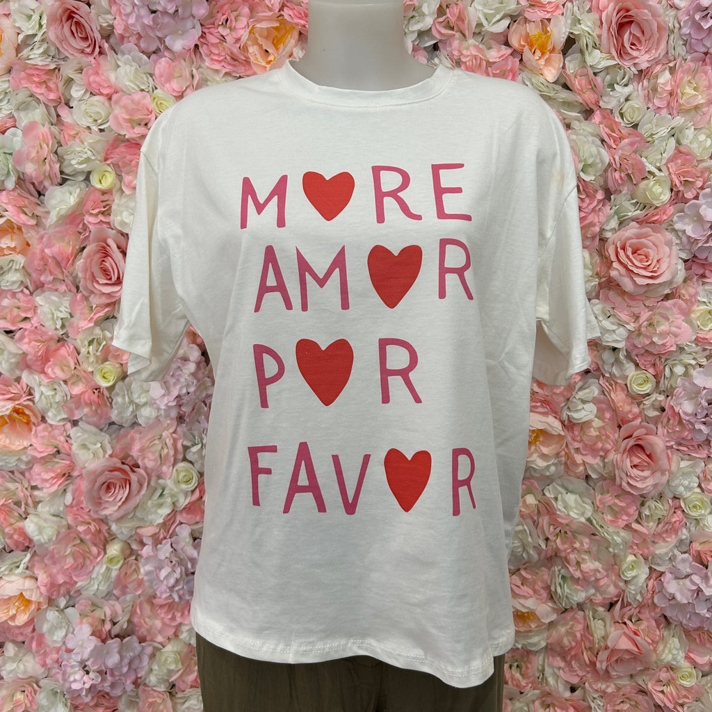 Tee-shirt More Amor