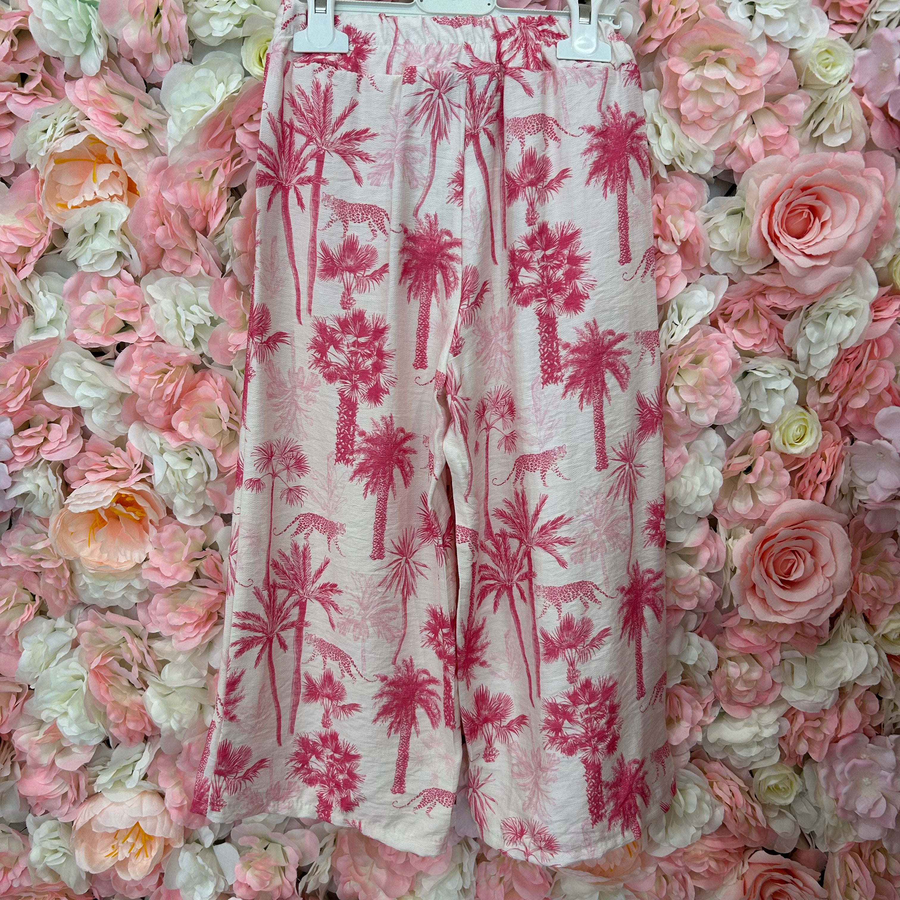 Pantalon fluide imprimé