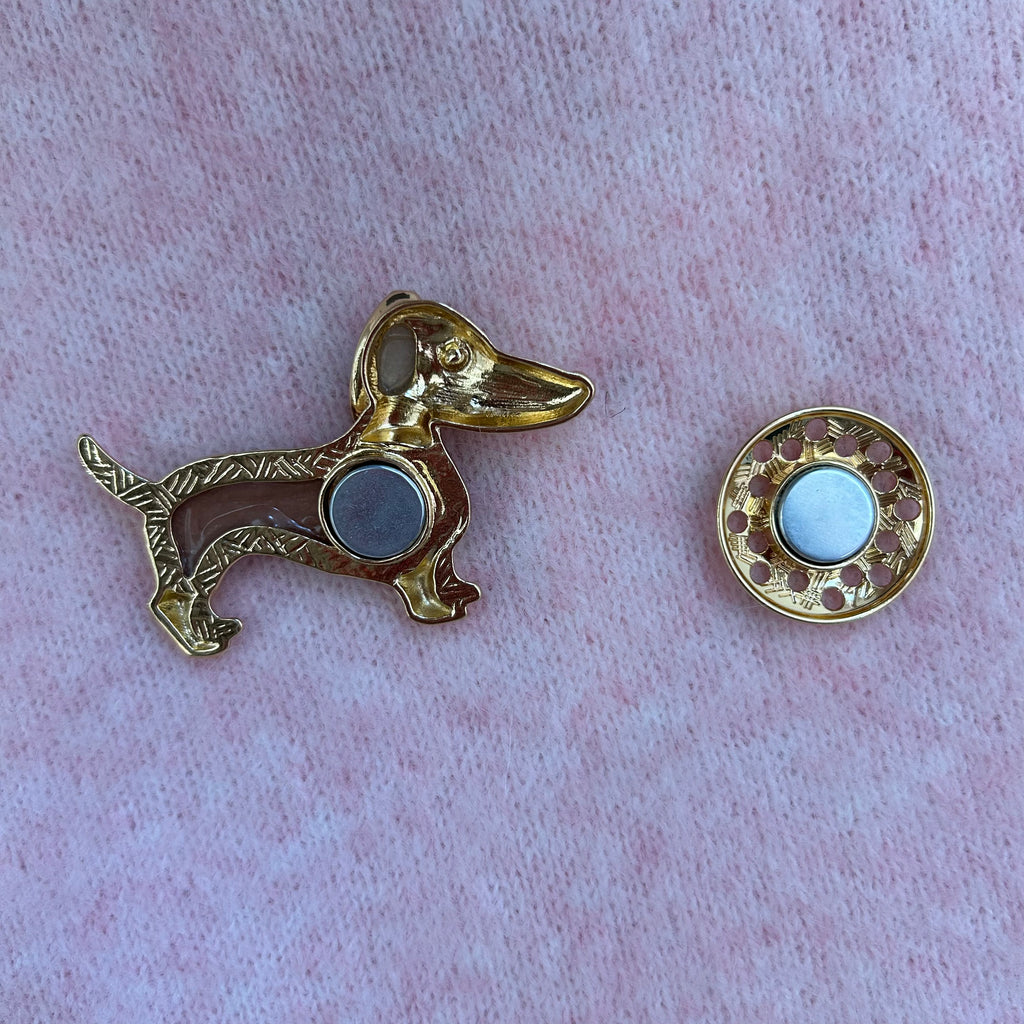 Broche Teckel