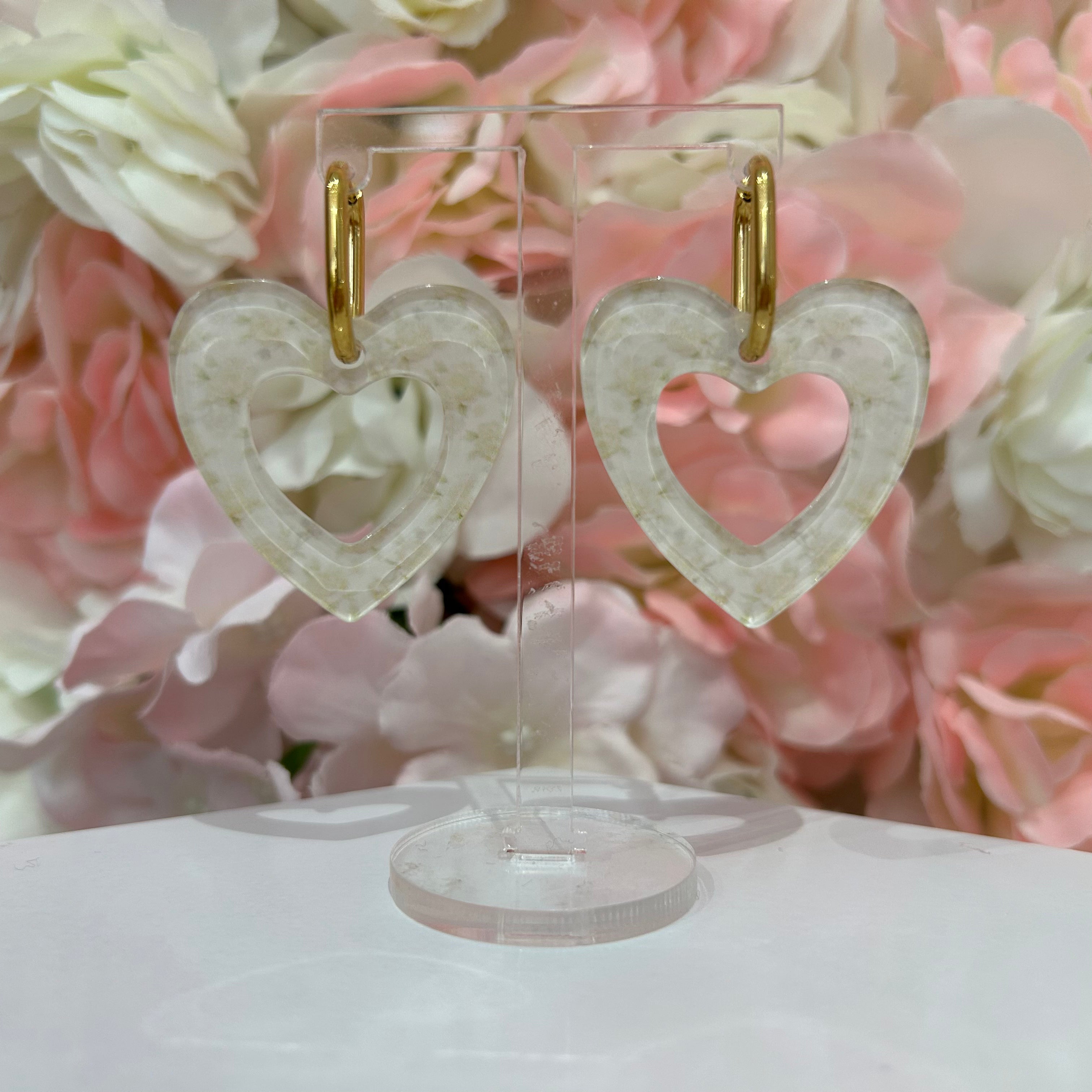 Boucles coeur liberty