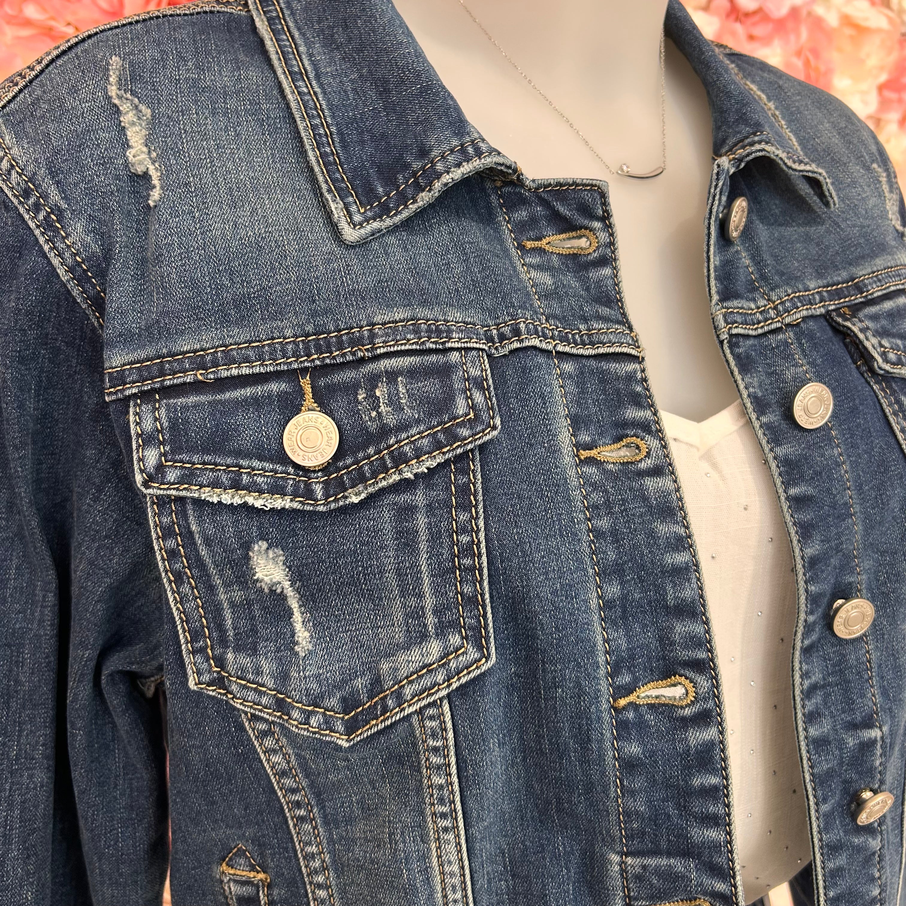 Veste en jean Mima