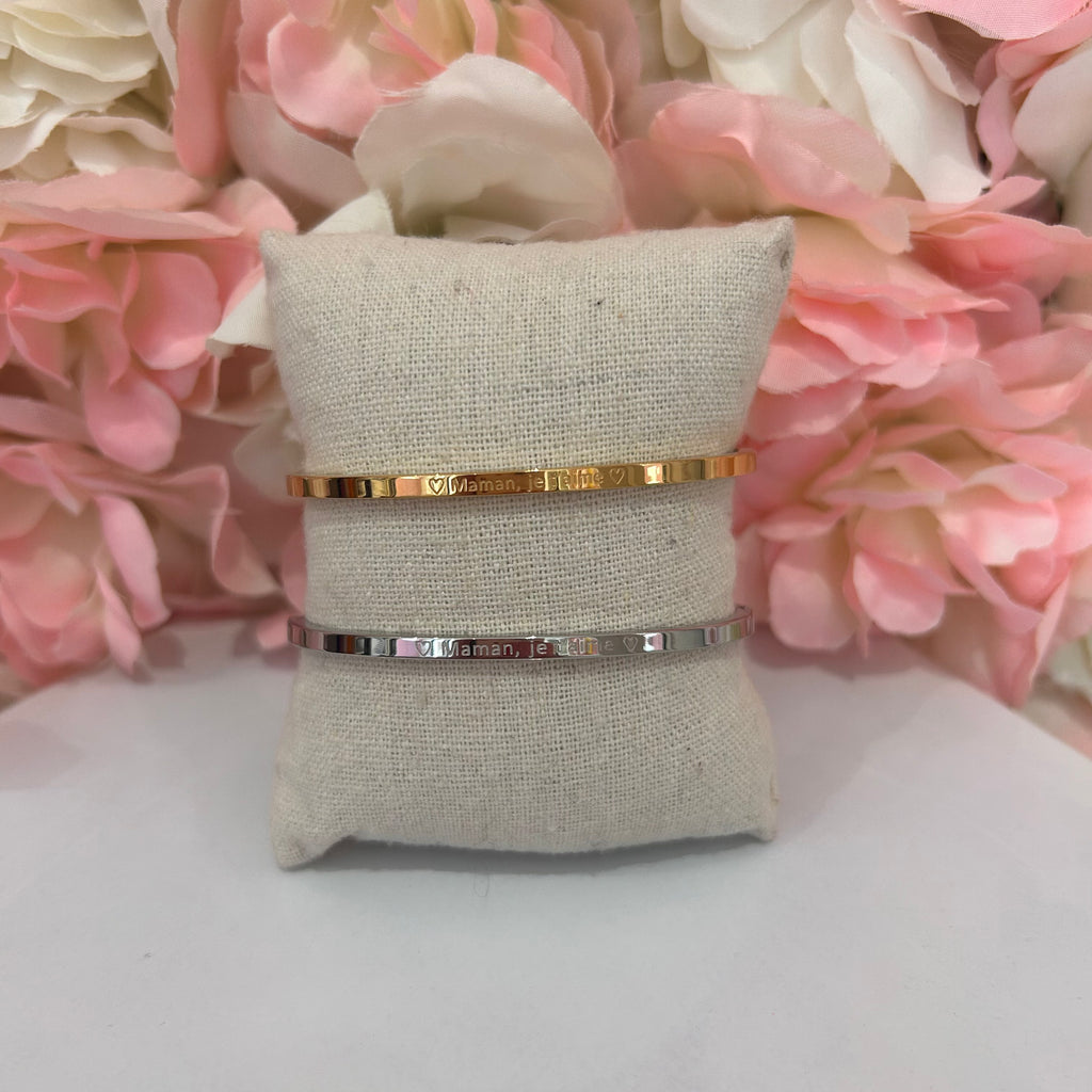 Bracelet Maman je t'aime