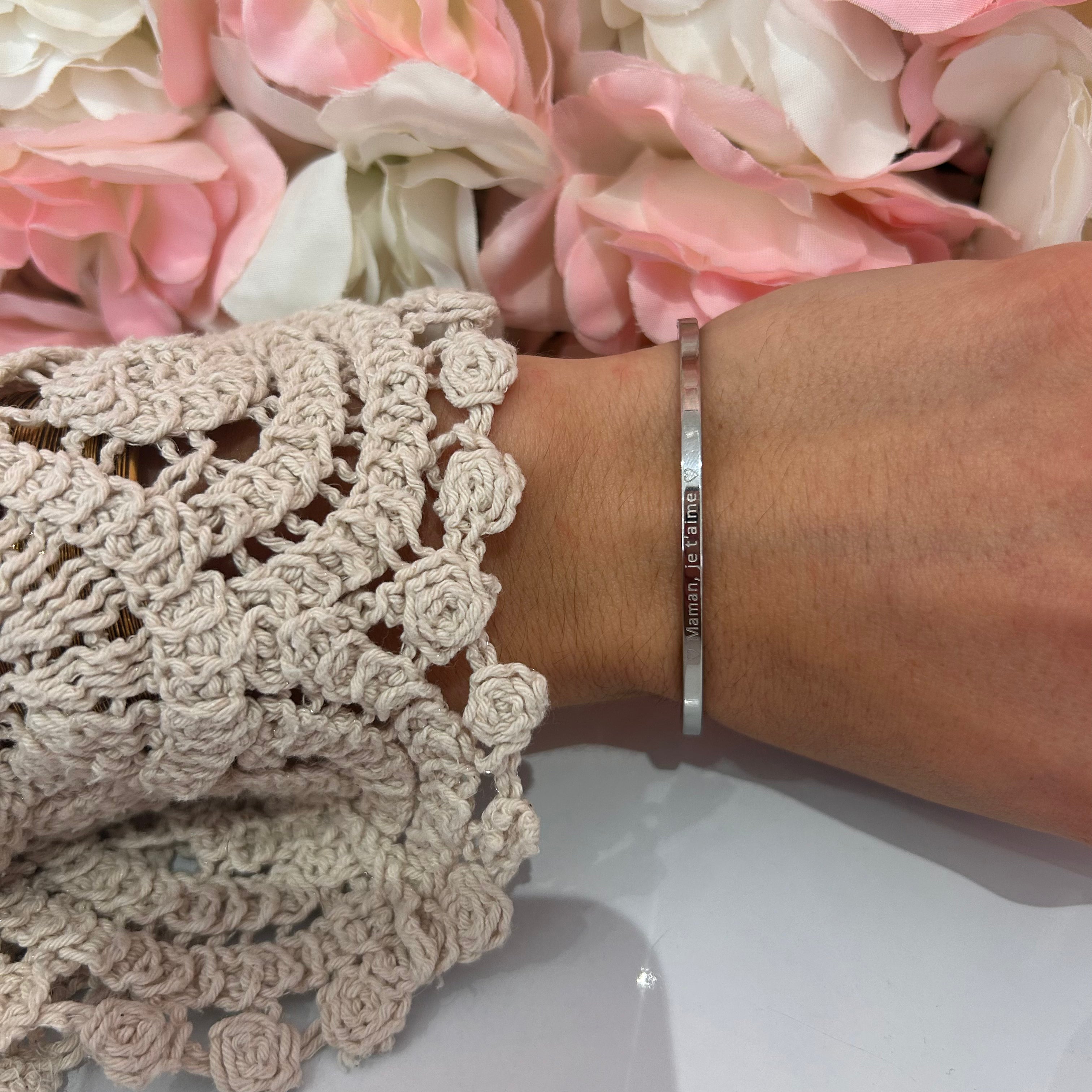 Bracelet Maman je t'aime