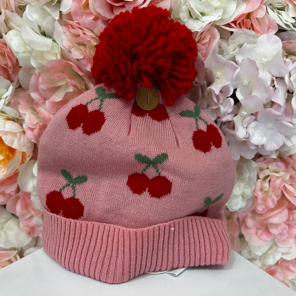 Bonnet cerises Rockahula