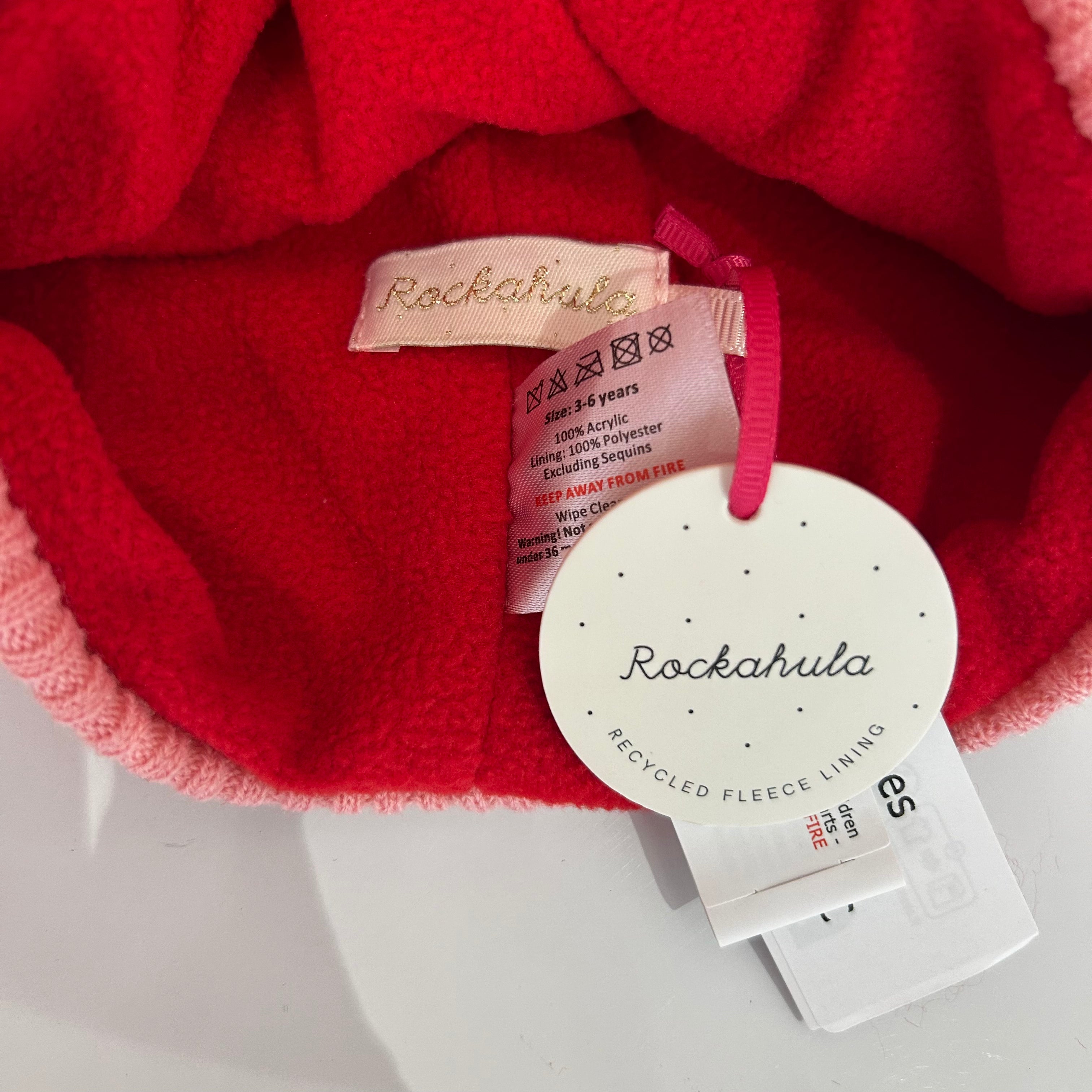 Bonnet cerises Rockahula